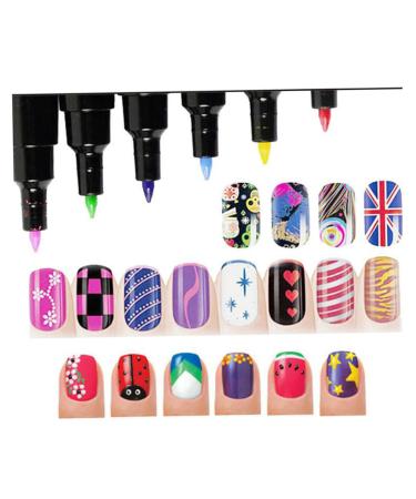 16PC Nail Art Set - 3D Design Tools for UV Gel Polish | International Shipping Available - Buy Online on GoSupps.com