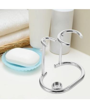 Premium Wooden Shaving Stand for Men | Razor & Brush Holder with Alloy Base | International Shipping Available - Buy Online on GoSupps.com