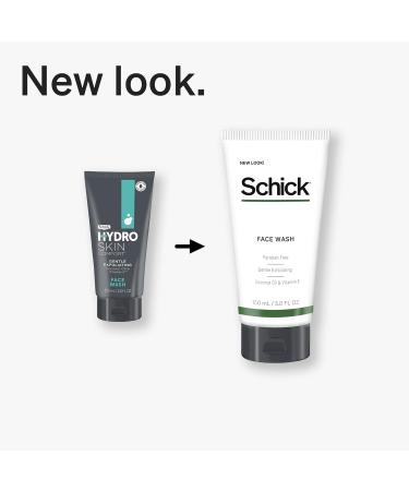 Schick Men's Face Wash - Deep Cleansing Face Cleanser for Men - Pack of 2 | International Shipping Available - Buy Online on GoSupps.com