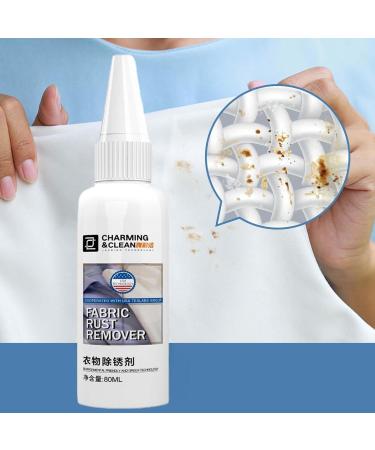 Stain Remover Laundry Detachant Lessive Rust Stain Remover Clothes Couch Stain Remover 80ml Effective Safe Rust Stain Remover Multifunctional Rust Stain Cleaner for Clothing Cotton Quilt - Buy Online on GoSupps.com