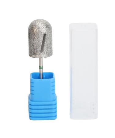 YAOGOHUA Stainless Steel Round Foot Nail Drill Bit Pedicure Foot Calluses Sanding Polishing Head for Cracked Skin Corns