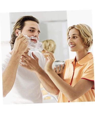 Minkissy 2 Sets Manual Razor for Men - Double Edge Razor Beard Brush & Handwear - Silver - 10.3x4cm - Perfect Grooming Tool for Facial Care - Buy Online on GoSupps.com