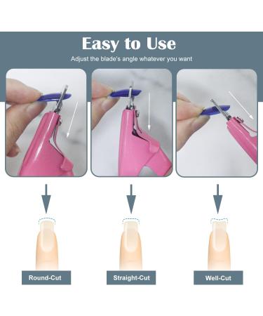 Professional Acrylic Nail Clippers for Salon-Quality DIY Nail Art - Buy Online on GoSupps.com
