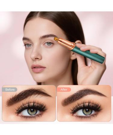 Hello Eyebrow Remover Electric Eyebrow Epilator for Women with Integrated LED Electric Eyebrow Trimmer for Women for Facial Hair Eyebrows Lip Hair Arms Rose Gold Rose Gold - Buy Online on GoSupps.com