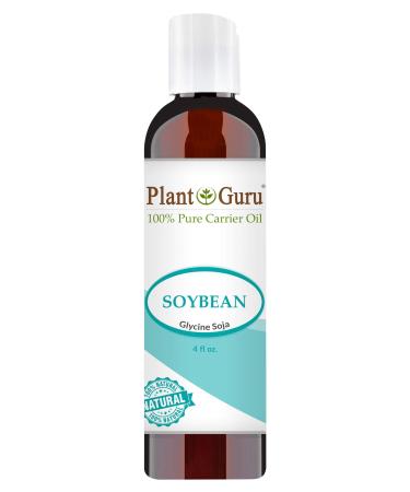 Soybean Oil 4 oz Carrier 100% Pure Natural For Skin  Body  Face  and Hair Growth. Great For Creams  Lotions  Lip balm and Soap Making - Buy Online on GoSupps.com