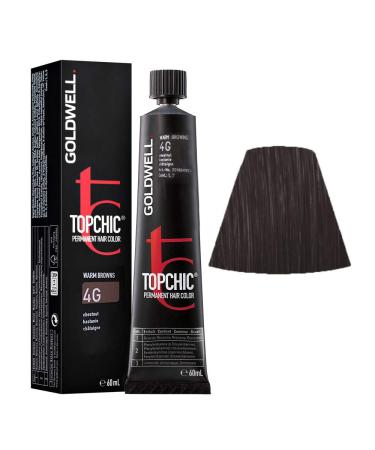 Goldwell Topchic hair color chestnut 4G 1 pack (1 x 60 ml) chestnut 60 ml (1 pack)