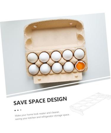 Zerodeko Refrigerator Eggs Acrylic Egg Holder Egg Carrier Egg Holder Fridge Organizer Can Put Storage Box - Buy Online on GoSupps.com
