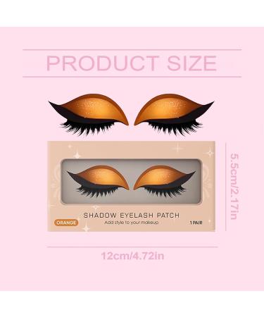 Pansements pour fard paupi res paresseux | R utilisable - Maquillage des yeux adh sif pour femme | R sistant la salet - Longue dur e - Pour femme f te voyage soir e mariage Halloween sc ne Orange - Buy Online on GoSupps.com