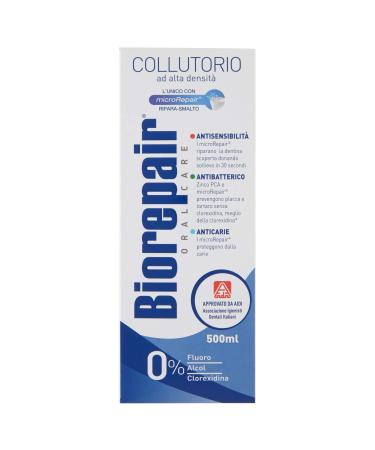 Biorepair: " Collutorio " Mouthwash Gum Protection - 500ml/16.9 fl.oz Italian Import