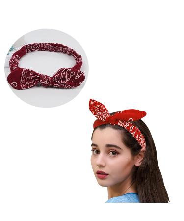 6 Pack Floral Print Headbands for Women | Sporty & Stylish Hair Bands | Versatile Bandanas for Face Washing & Everyday Use - Buy Online on GoSupps.com