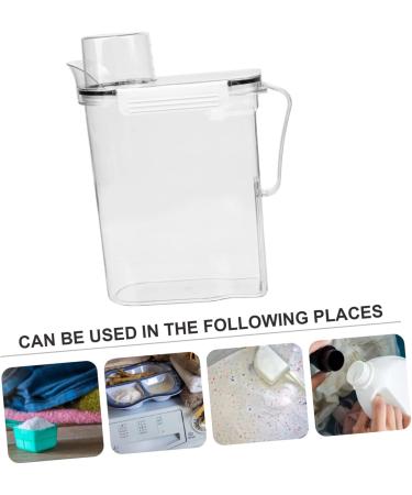 MAGICLULU 3pcs Laundry Storage Box Clear Laundry Laundry Soap Holder Plastic Filling 1 count (Pack of 1) Transparentx3pcs - Buy Online on GoSupps.com