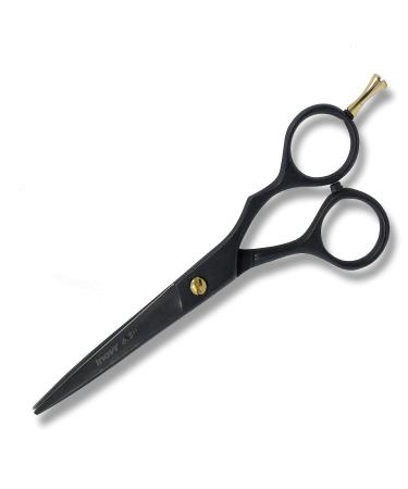 Barber Salon Hair Cutting Sharp Scissor - 6.5 inch Professional Japanese Shear with Convex Edge - Multinational Scissor Hairdressing Beard Mustache