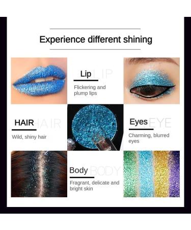 High Pigment Eyeshadow Palette - Glitter & Metallic Neutral Shades for Long Lasting Makeup | 11# Bright Gold - Buy Online on GoSupps.com