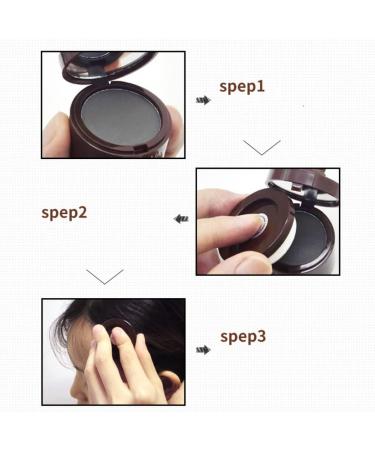 Buy Allbesta Hair Concealer Powder & Cream - Natural Hairline Modifiers Bronzer Highlighter & Pomade in Dark Brown - Perfect for All Hair Types! - Buy Online on GoSupps.com