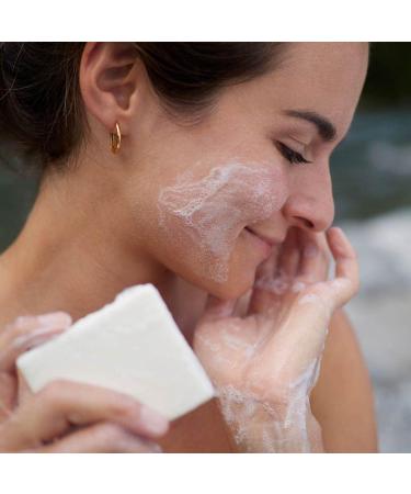  pandoo pandoo Face Soap | Deep Dive Natural Salt Soap 100g | Solid Soap for Men & Women | Plastic Free & Vegan | 4 Pieces - Buy Online on GoSupps.com