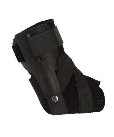 Ankle Fixation Brace - Unisex Support for Ankle Rehabilitation | Adjustable Joint Brace for Men & Women - Black L - Buy Online on GoSupps.com