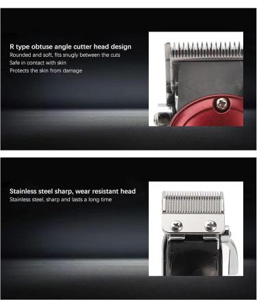 Electric Hair Trimmer with LED Display Haircut Kit Professional Electric Hair Cutter Low Noise Hair Clippers for Salon Quality Cut and Home Use - Buy Online on GoSupps.com