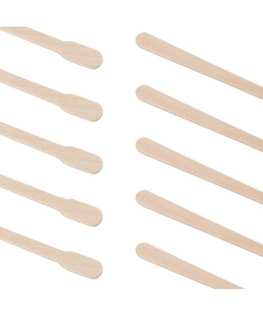 JOIKIT 2000 PCS Eyebrow Wax Sticks 2 Style Wooden Wax Spatulas Wood Wax Applicator Stick for Face Eyebrow - Buy Online on GoSupps.com