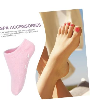 minkissy 1 Pair Gel Socks Gel Lined Socks Cozy Socks Moisturizing Socks Essential Oil Moisturizing Gels Silicone Gel Women's Socks & Hosiery Moisturizing Foot Cover Spa Socks Gels Socks - Buy Online on GoSupps.com