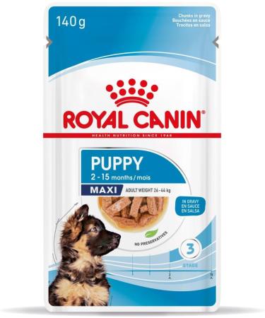 Royal Maxi Puppy Pocket Box 10x140gr 1400 g - Buy Online on GoSupps.com