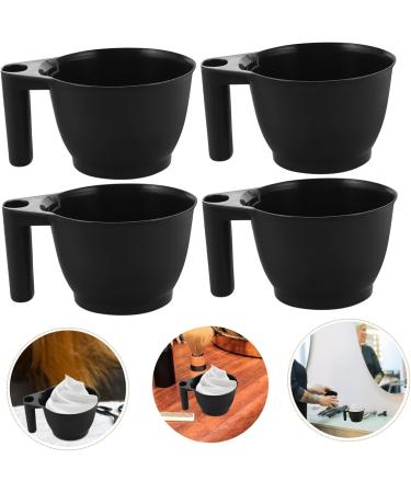 OUNONA 4pi ces Bol de M lange pour Teinture Capillaire Lot de Plastique Noir avec Poign e pour D coloration Coloration et Traitements Coiffure - Buy Online on GoSupps.com