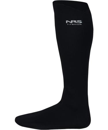 NRS Neoprene Boundary Socks with HydroCuff Black Medium - Buy Online on GoSupps.com
