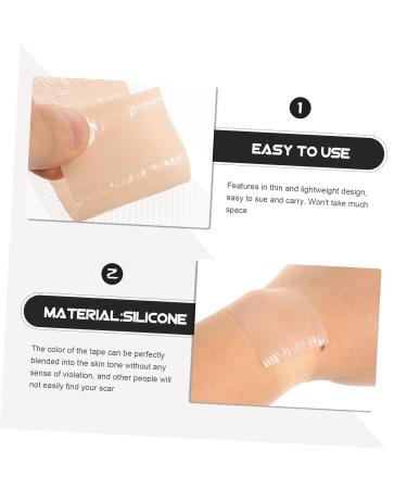 Silicone Adhesive Scar Tape 33x5.5cm | Skin Color | Medical Grade | Supple & Smooth | Gel Patch for Scars - Buy Online on GoSupps.com