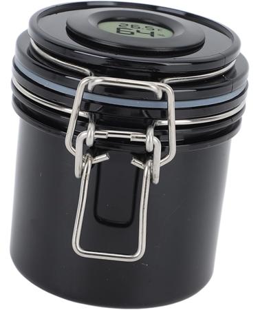 Eyelash Glue Storage Jar Eyelash Glue Storage Container Large Screen 200ml Stainless Steel Sealed Large Capacity Ctivated Carbon for Eyelash Shop (Black) - Buy Online on GoSupps.com