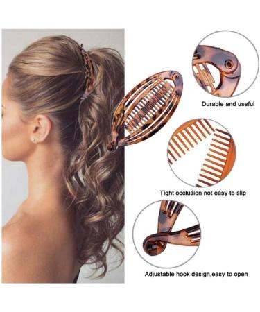 Tossper Fish Shape Banana Clip - Vintage Hair Clips for Women & Girls | Ideal for Curly Fishtail Hairstyles | Chic Hair Jewelry - Buy Online on GoSupps.com