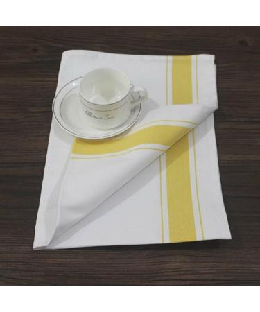 ulafbwur Residue-Free Cleaning Cloth Rust Grease Remover Cup Absorbent Cotton Quick-Drying Stain Towel Rag for Yellow 35cm 35cm Yellow - Buy Online on GoSupps.com