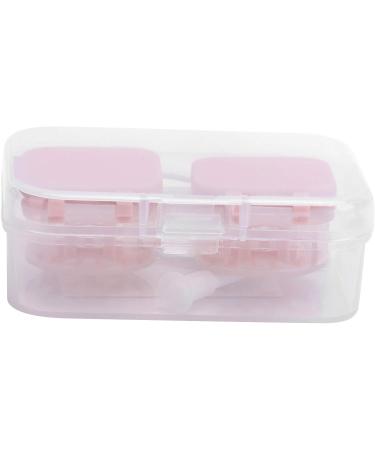 Dioche Pink Contact Lens Container with Suction Sticks - Portable Mini Travel Box for Daily Use - Buy Online on GoSupps.com