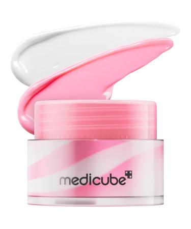 medicube PDRN lip sleeping mask glow balm | Salmon PDRN Collagen Shea Butter for Softer Lips Long-lasting Moisture Overnight and daily lip care Korean Skincare 0.35 oz.