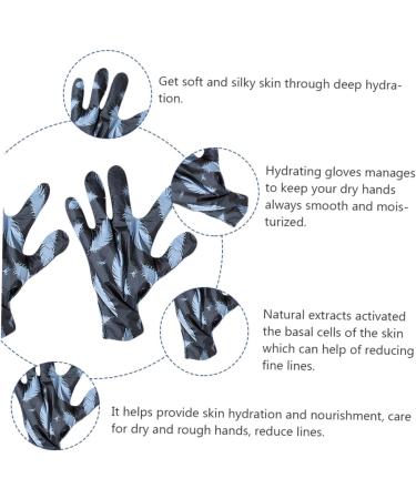 minkissy 1 Pair Hand Mask Overnight Hand Gloves Cracked Hands Gloves Night Gloves for Dry Hands Cotton Mask Moisturizing Gloves for Dry Hands Gel Mask Moisterizing Hand Masks Hand Care Mask - Buy Online on GoSupps.com