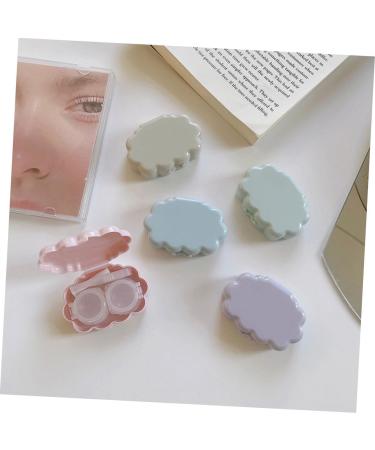 Ultechnovo Cloud Contact Lens Container - Eye Contact Holder & Glasses Organizer - Durable Plastic Storage Box for Contact Lenses & Glasses - Buy Online on GoSupps.com