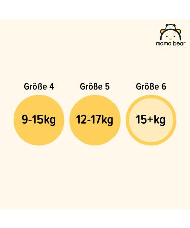 Amazon Brand Mama Bear Disney Diaper Pants Size 6 (15+ kg) - 60 Count White - Best International Shipping - Buy Online on GoSupps.com