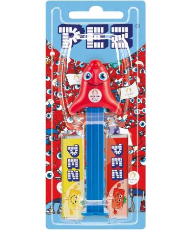 PEZ - Display box of 12 Olympic Games 2024 Blisters (1 dispenser + 2 candy refills) - Limited Edition - Official Licence - Buy Online on GoSupps.com