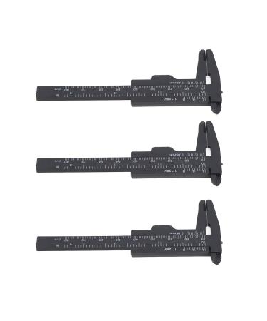 Eyebrow Measuring Ruler Scale Transparent Lightweight Plastic 10pcs Microblading Vernier Caliper for Styling - Buy Online on GoSupps.com