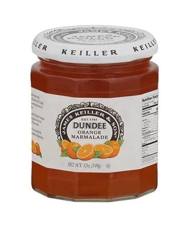 Keiller & Son Dundee Orange Marmalade, 12 ounces (Pack of 6)
