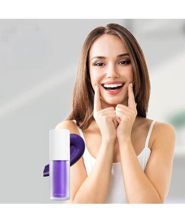 Whitening Toothpaste for Deep Stain Removal | Purple Tooth Whitening Formula for White Teeth - Buy Online on GoSupps.com
