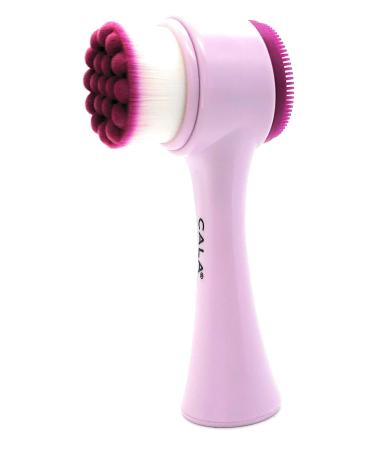 Cala Dual-action purple facial cleansing brush - Buy Online on GoSupps.com