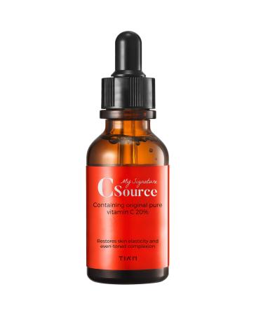 TIAM My Signature C Source Vitamin C Serum Pure Vitamin C 20% Ascorbic Acid 1.0 fl oz