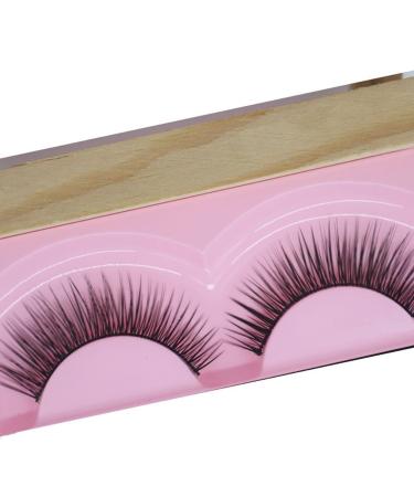 SpirWoRchlan 1 Pair Long Cross False Eyelashes - Black Eyelash Extensions for Stunning Makeup | International Shipping Available - Buy Online on GoSupps.com