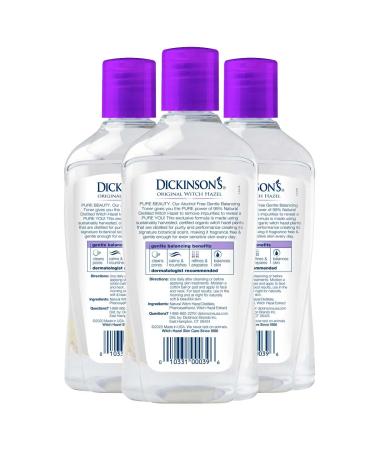 Dickinson's Original Witch Hazel Alcohol-Free Balancing Toner 16 Fl Oz - 3 Pack - Buy Online on GoSupps.com