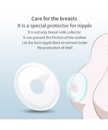 Reusable Breast Milk Collectors - 2 Pack Food-Grade Silicone Milk Catchers for Breastfeeding Moms - Buy Online on GoSupps.com