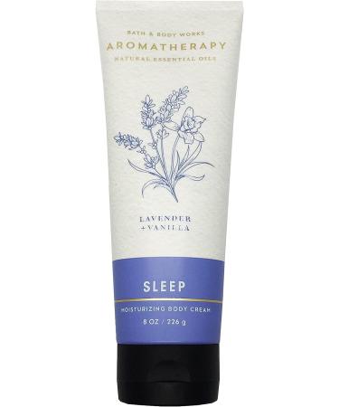 Bath and Body Works Aromatherapy SLEEP - LAVENDER VANILLA Body Cream 8 oz (Retired Fragrance) | Calming and Nourishing Formula - Buy Online on GoSupps.com