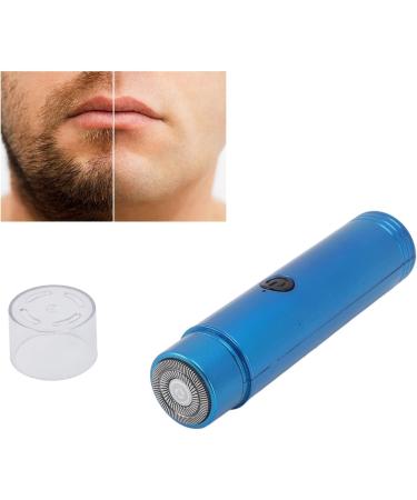 Electric Beard Trimmer Mini Beard Clipper Precision Head Multifunctional Compact USB Rechargeable Long Standby for Daily Use Travel (Blue) - Buy Online on GoSupps.com