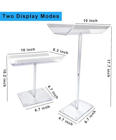 LXIANGN Acrylic Hair Extension Stand - Professional Wigs Display Rack Holder for Salons and Barbers - Buy Online on GoSupps.com