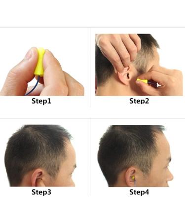 Buy Hearing Protection Earplugs - Anti-Noise Sleep Earplugs for Travel & Dormitory | Breathable Soundproof Reduces Noise (Size B - Buy Online on GoSupps.com