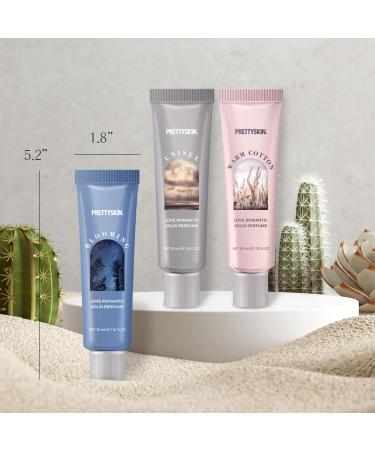 PS.PRETTYSKIN Love Romantic Solid Perfume 1.18fl.oz.(35ml) Cream Type Shea Butter Woody scent Portable Perfume Easy to Carry (Unisex) - Buy Online on GoSupps.com