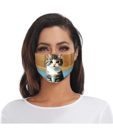 Zyvia 5-Layer Pleated Dust Masks for Bedroom & Kittens | Activated Carbon Filter Adjustable Soft & Breathable - Pack of 10 - Buy Online on GoSupps.com